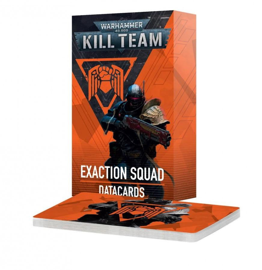 Games Workshop Kill Team Datacards: Exaction Squad